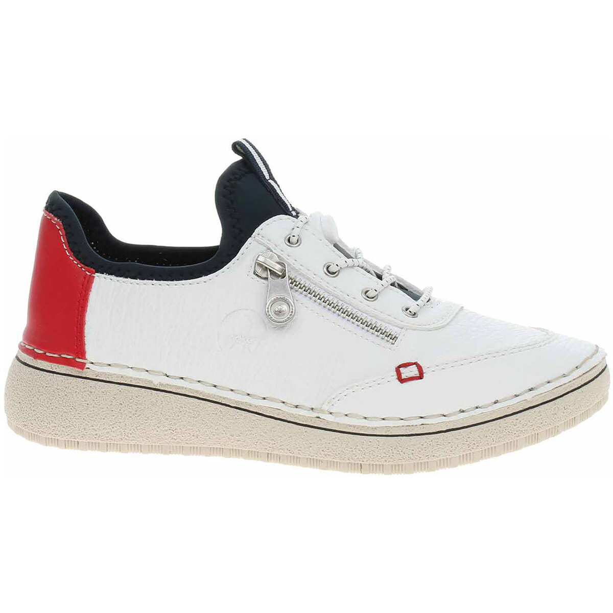 Rieker  Dámská obuv  50962-80 weiss  Bílá