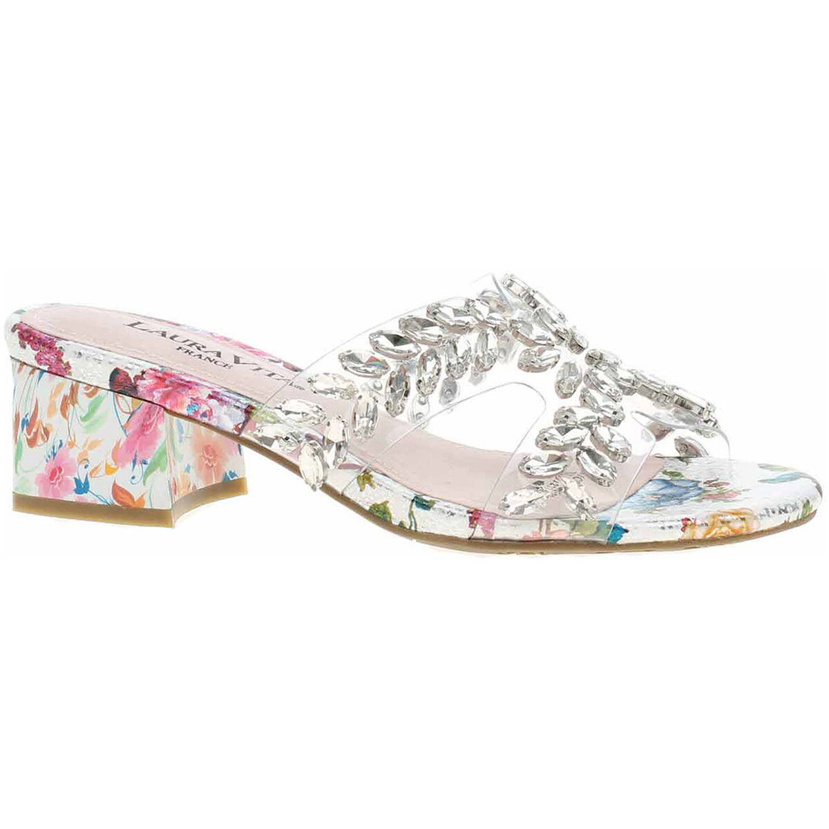 Laura Vita  Dámské pantofle  Hucbio 41 blanc  Bílá