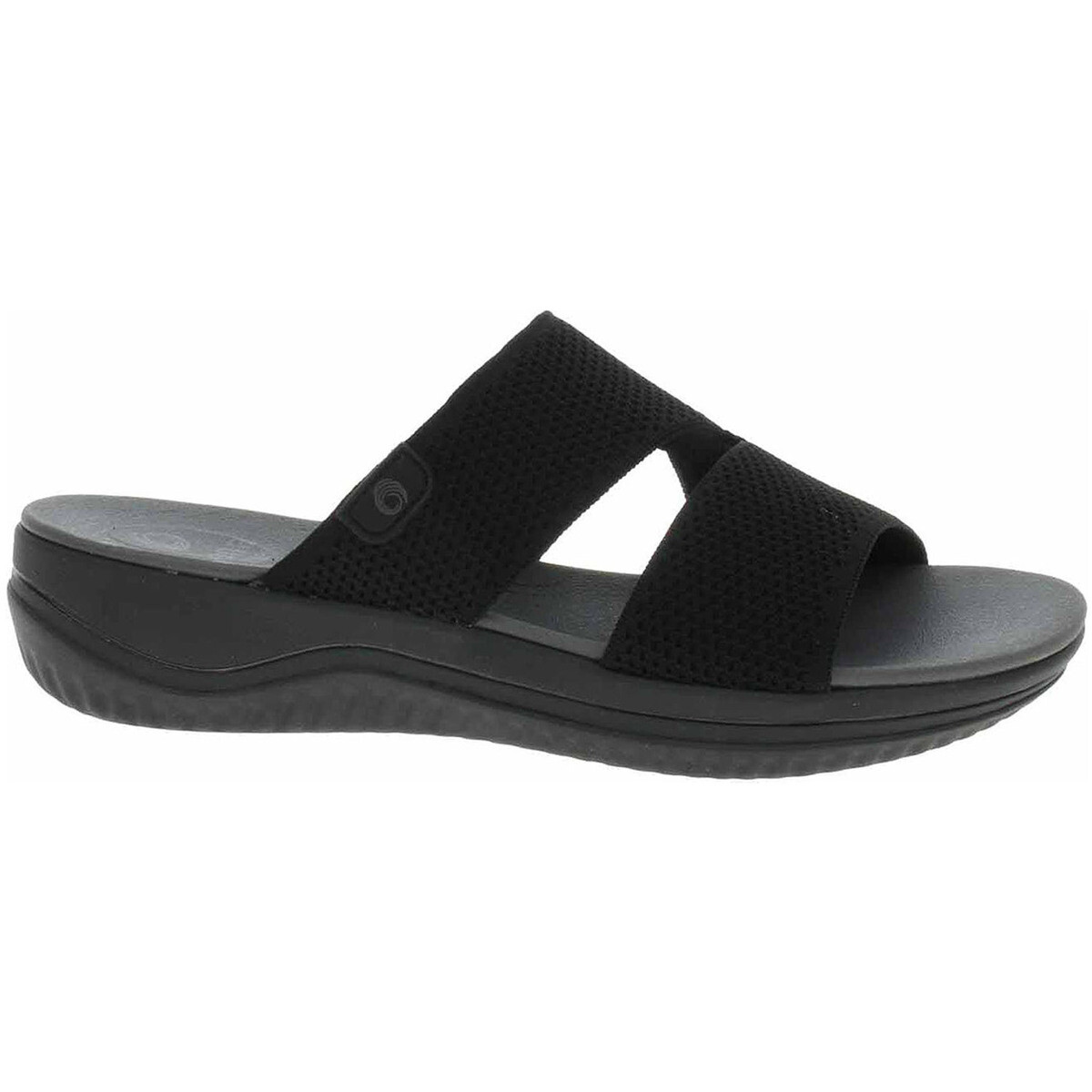 Jana  Dámské pantofle  8-27270-43 black  Černá