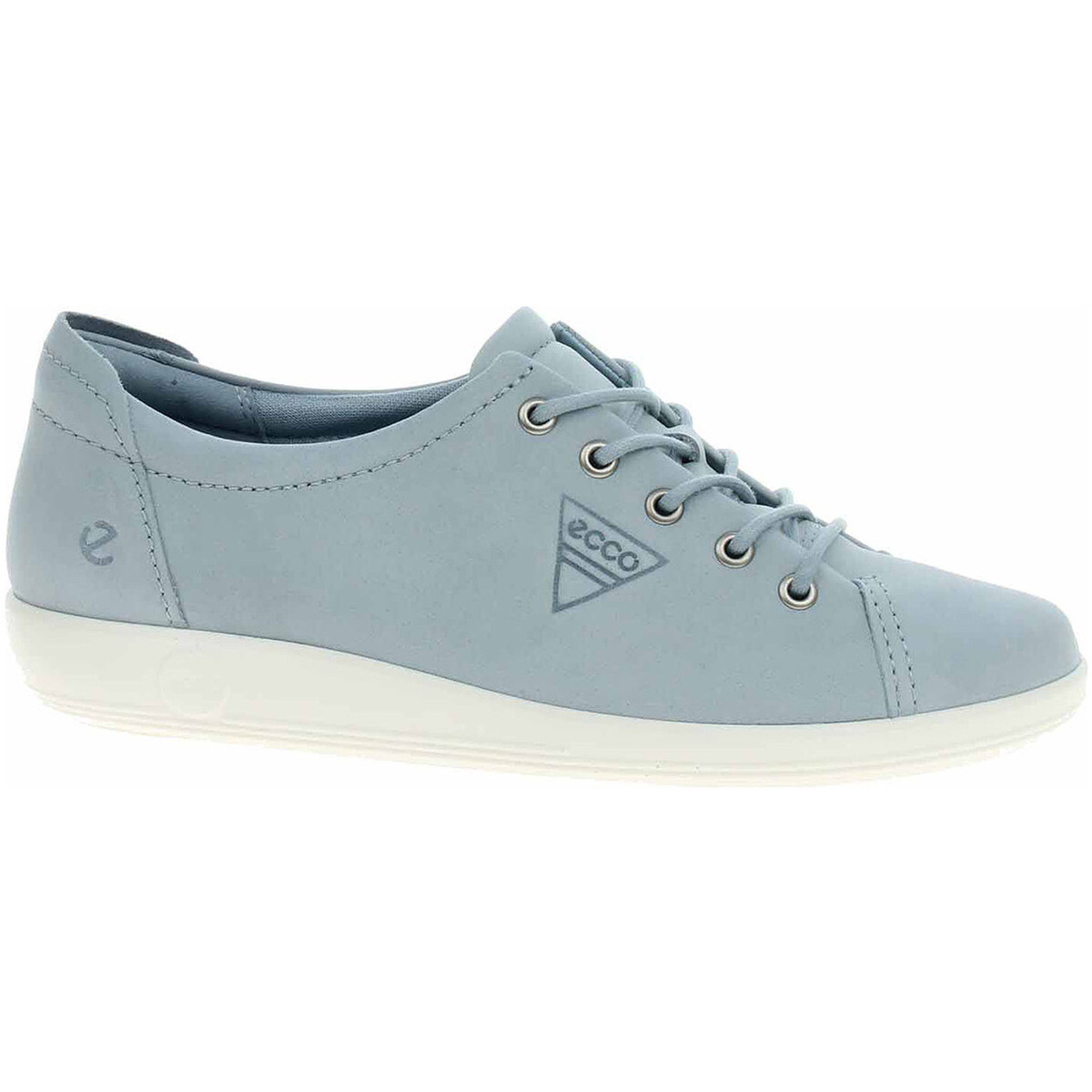 Ecco  Dámské polobotky  Soft 2.0 20650302434 dusty blue  Modrá