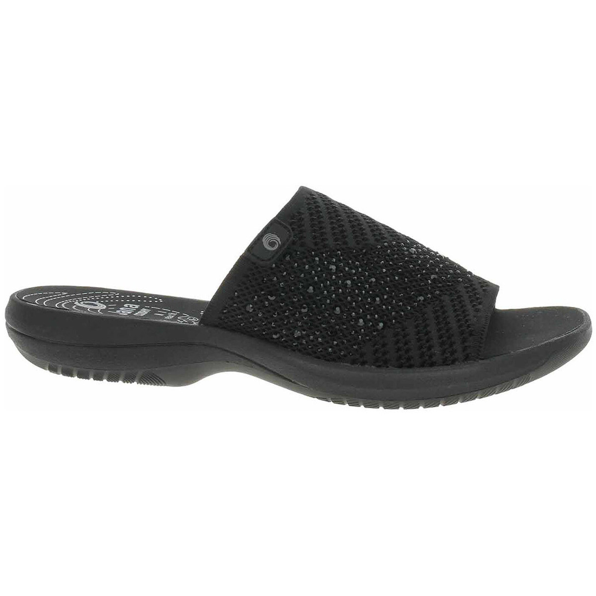 Jana  Dámské pantofle  8-27262-44 black  Černá