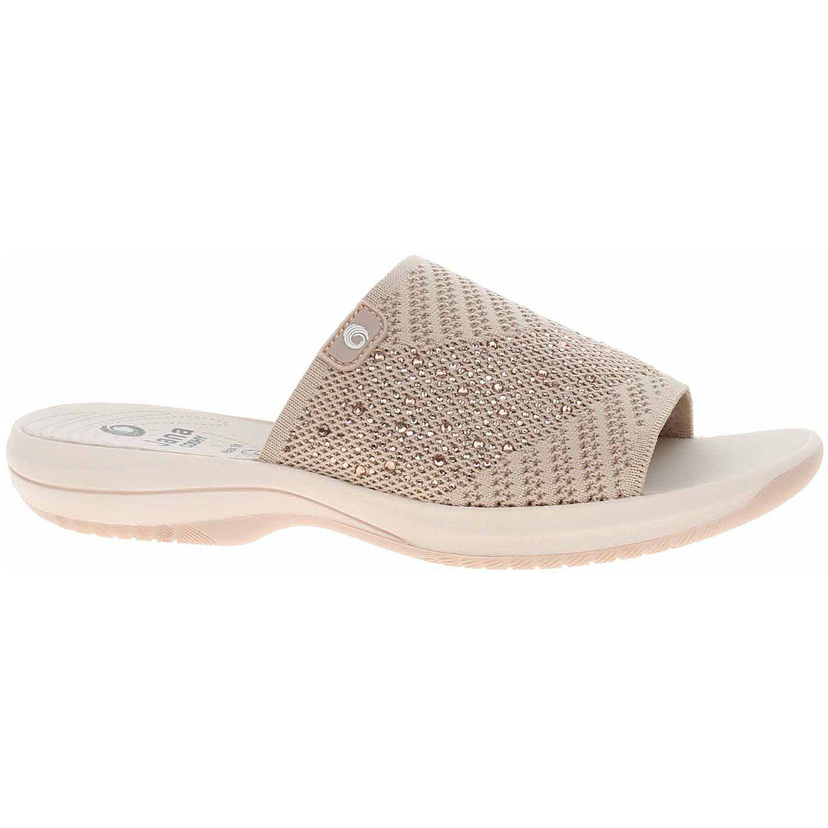 Jana  Dámské pantofle  8-27262-44 powder  Růžová