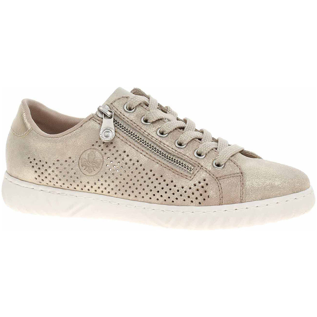 Rieker  Dámská obuv  N0901-62 beige  Béžová