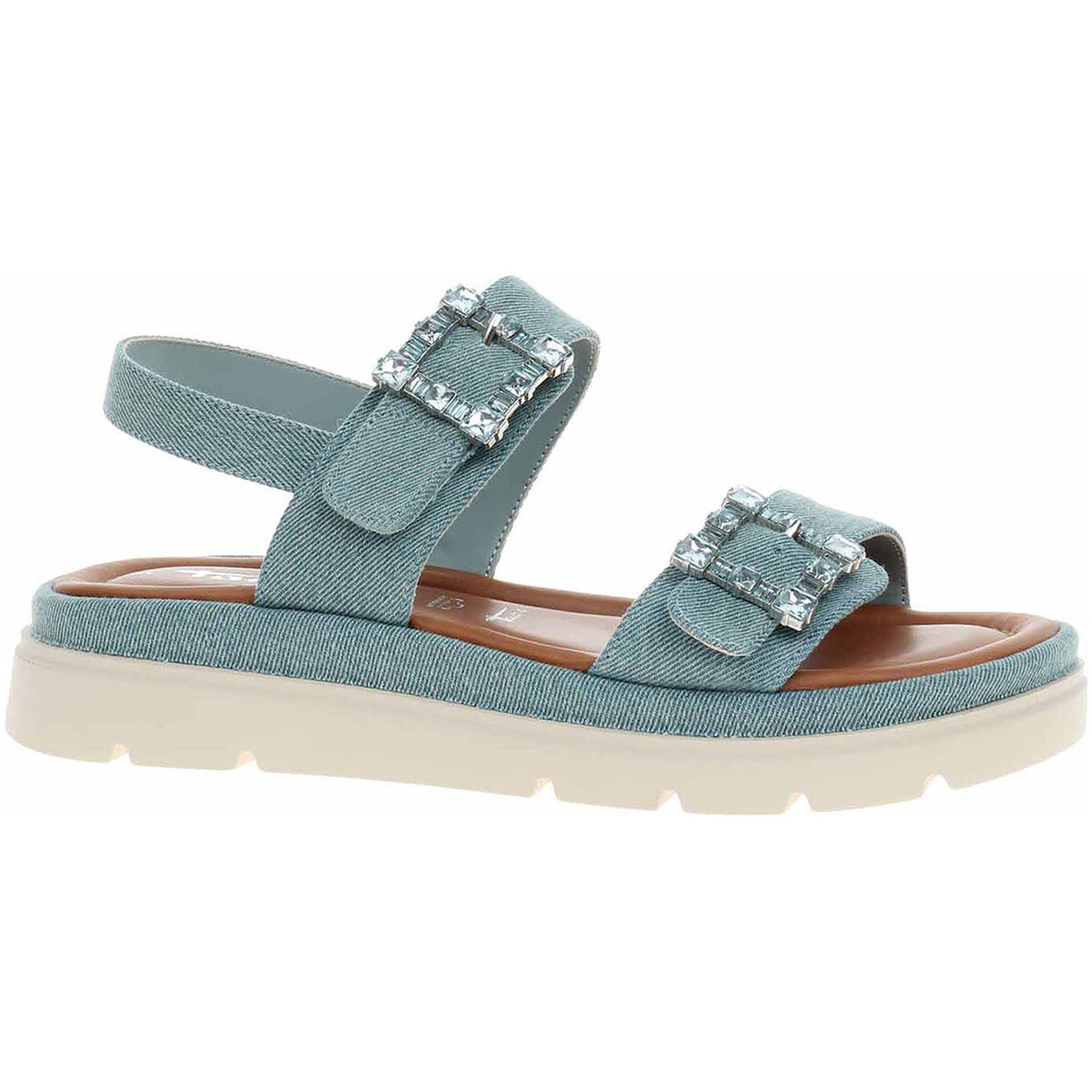 Tamaris  Dámské sandály  1-28702-44 denim  Modrá