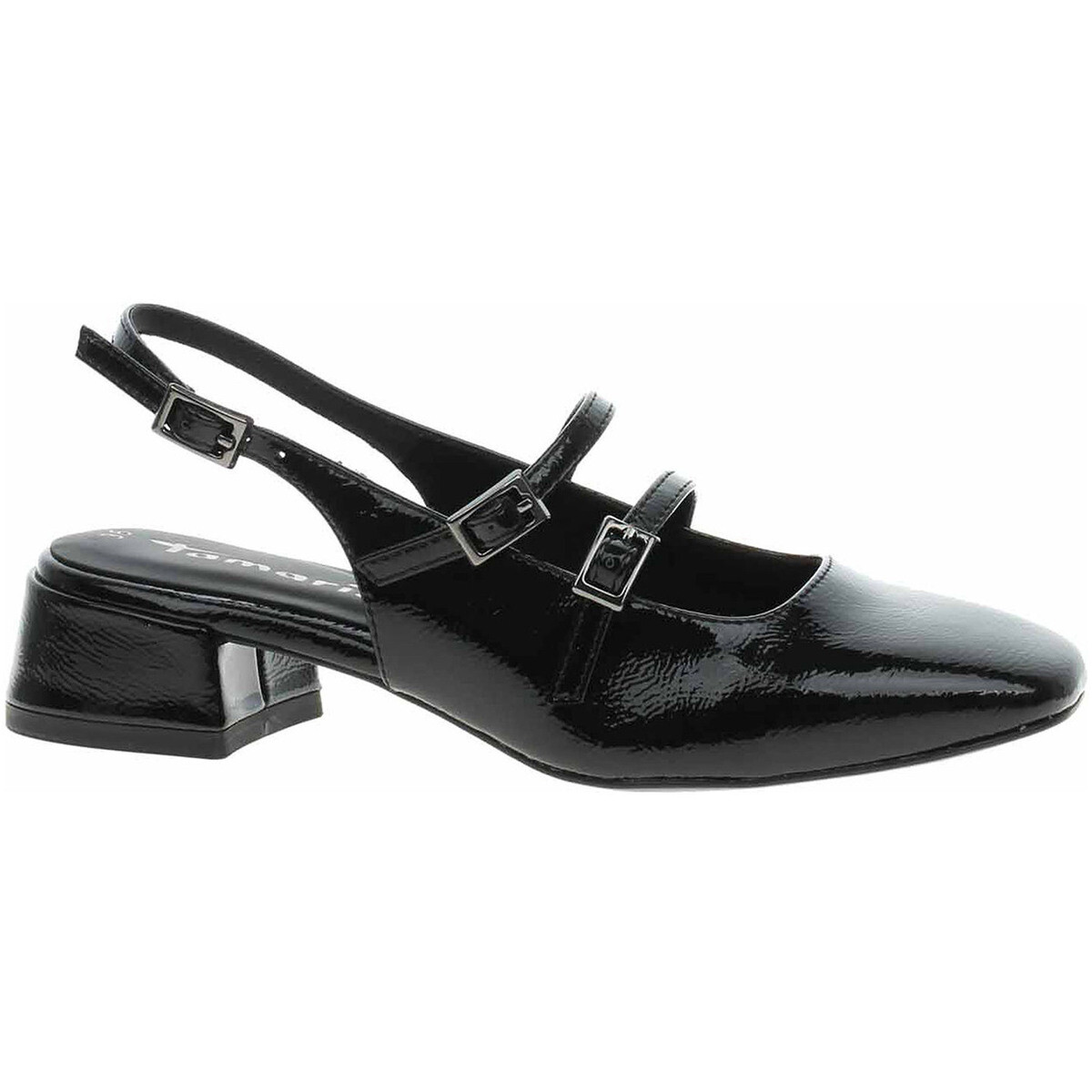 Tamaris  Dámské lodičky  1-29510-44 black patent  Černá