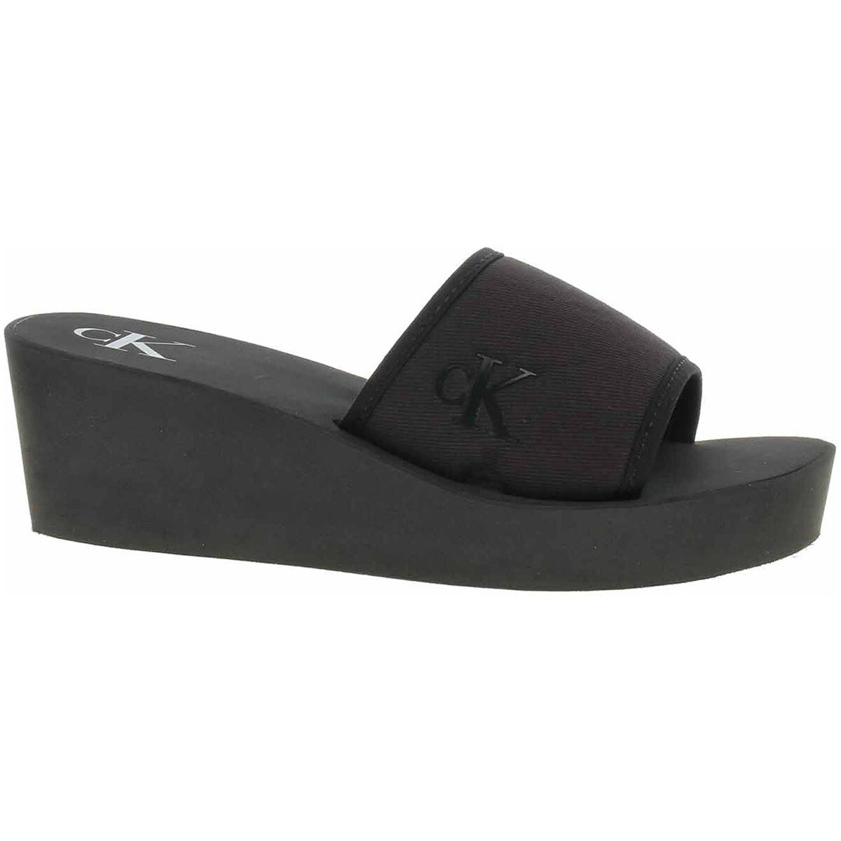 Calvin Klein Jeans  dámské plážové YW0YW01725 0GJ Triple Black  Černá