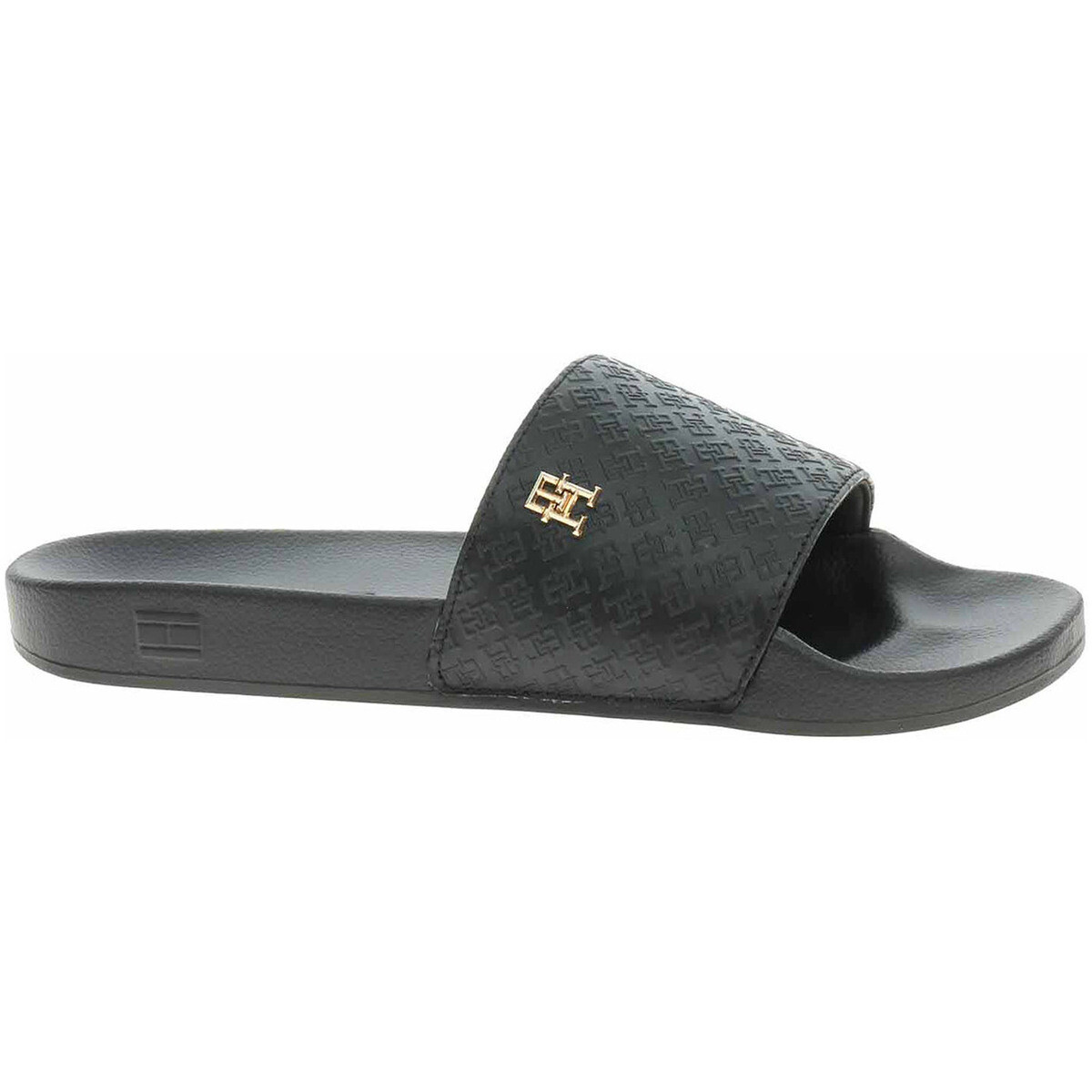 Tommy Hilfiger  dámské plážové FW0FW08525 BDS Black  Černá