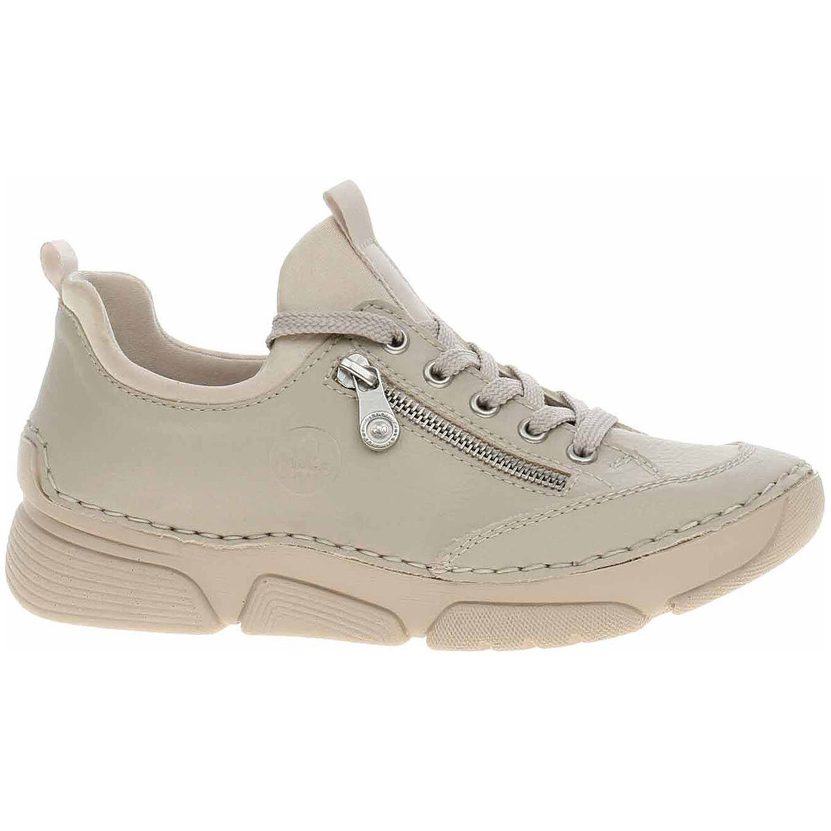 Rieker  Dámské polobotky  45973-60 beige  Béžová