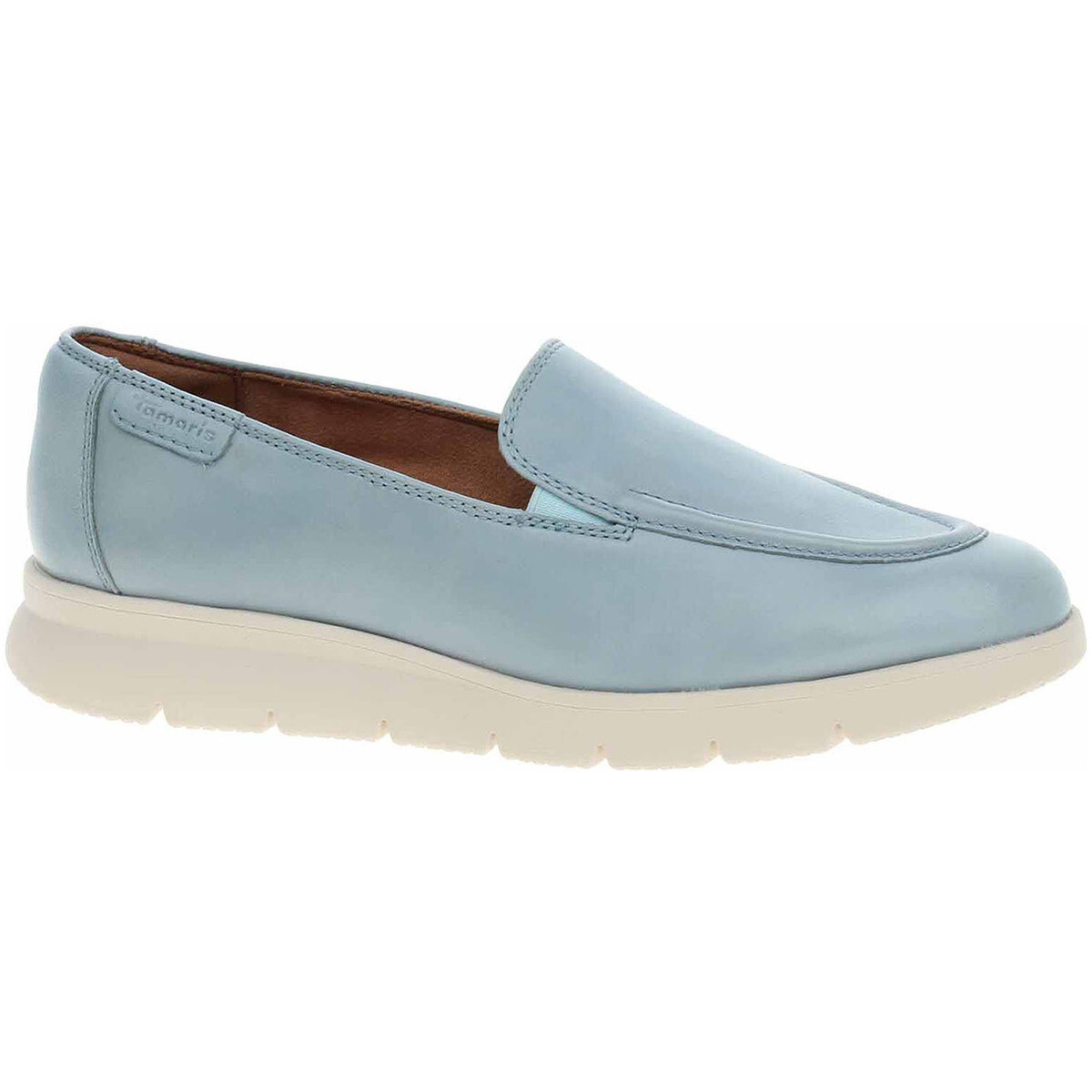 Tamaris  Dámské mokasiny  1-24629-44 light blue  Modrá