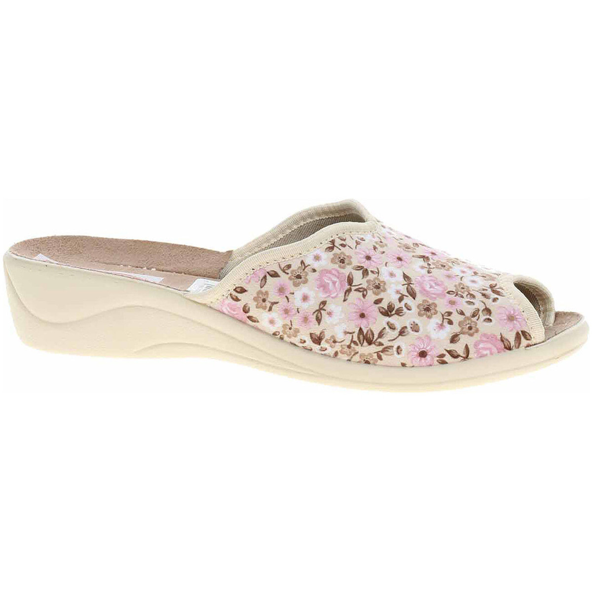 Rejnok Dovoz  Dámské domácí pantofle Rogallo 29454 růžová  Růžová