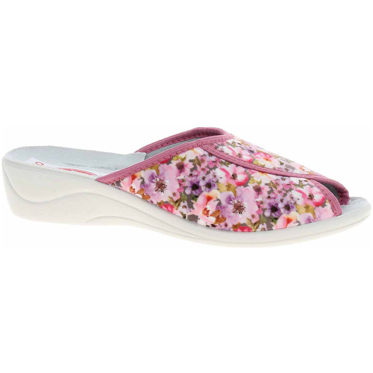 Rejnok Dovoz  Dámské domácí pantofle Rogallo 29525 růžová  Růžová