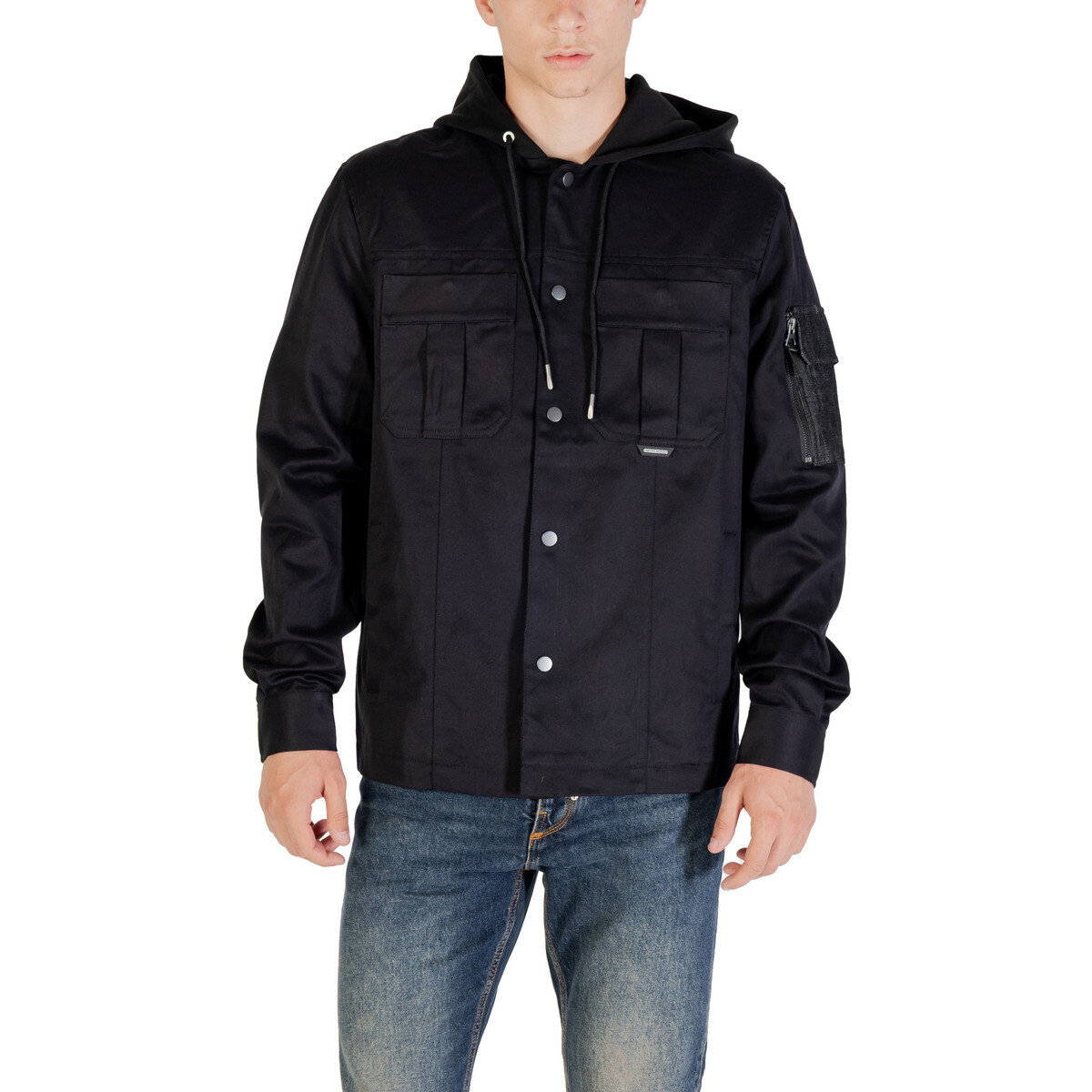 Antony Morato  HOUSTON RELAXED FIT MMSL00760-FA800191  Černá