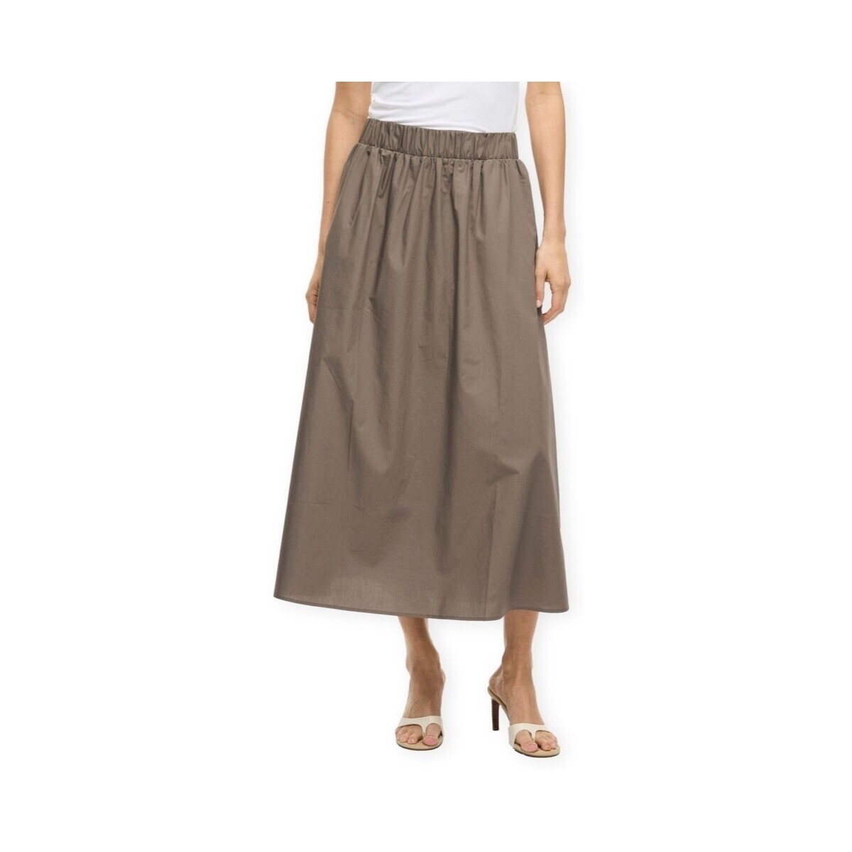 Vila  Noos Sophie Skirt - Falcon  Béžová