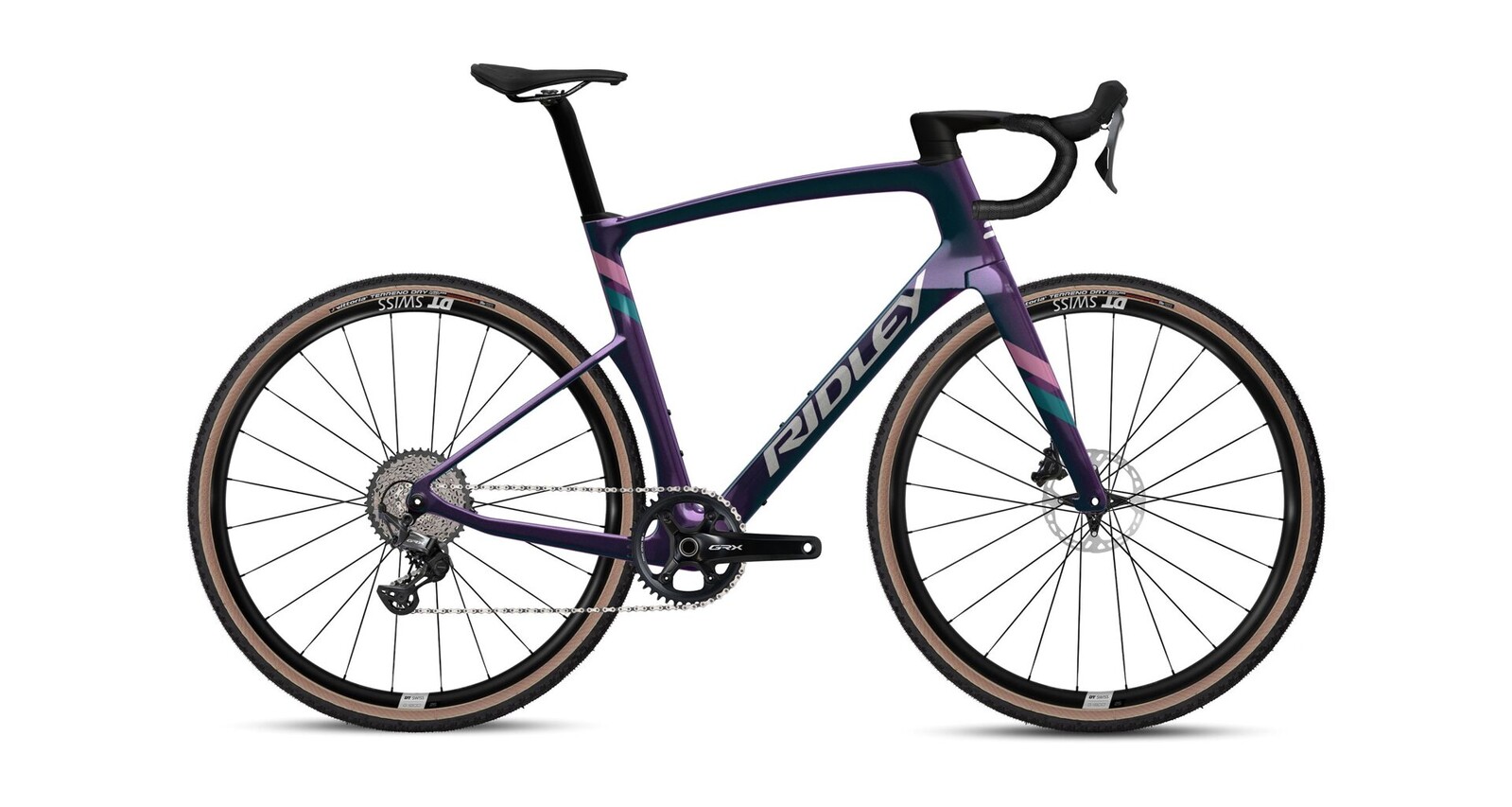 Gravel kolo RIDLEY KANZO Fast GRX800 Pure Paradise/Silver Velikost: S