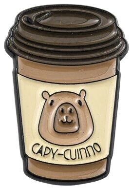 Odznáčky Kapybara - Capuccino