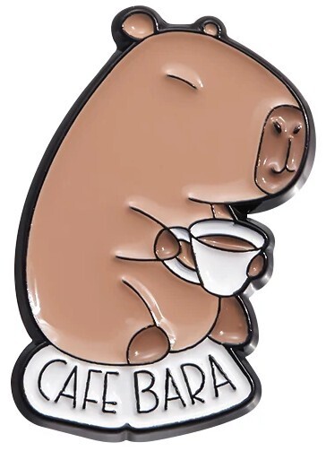 Odznáčky Kapybara - Kafe