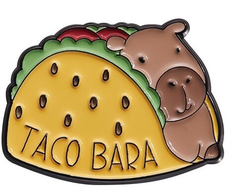 Odznáčky Kapybara - Tacos