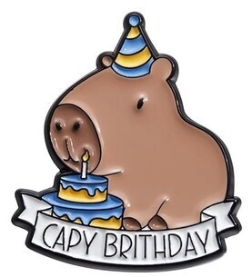 Odznáčky Kapybara - Dort