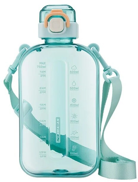 Cestovní láhev na vodu - Tyrkysová