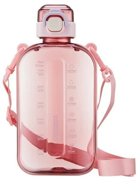 Cestovní láhev na vodu - Růžová