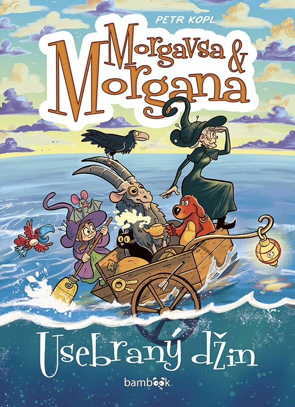 Kniha: Morgavsa a Morgana – Usebraný džin od Kopl Petr