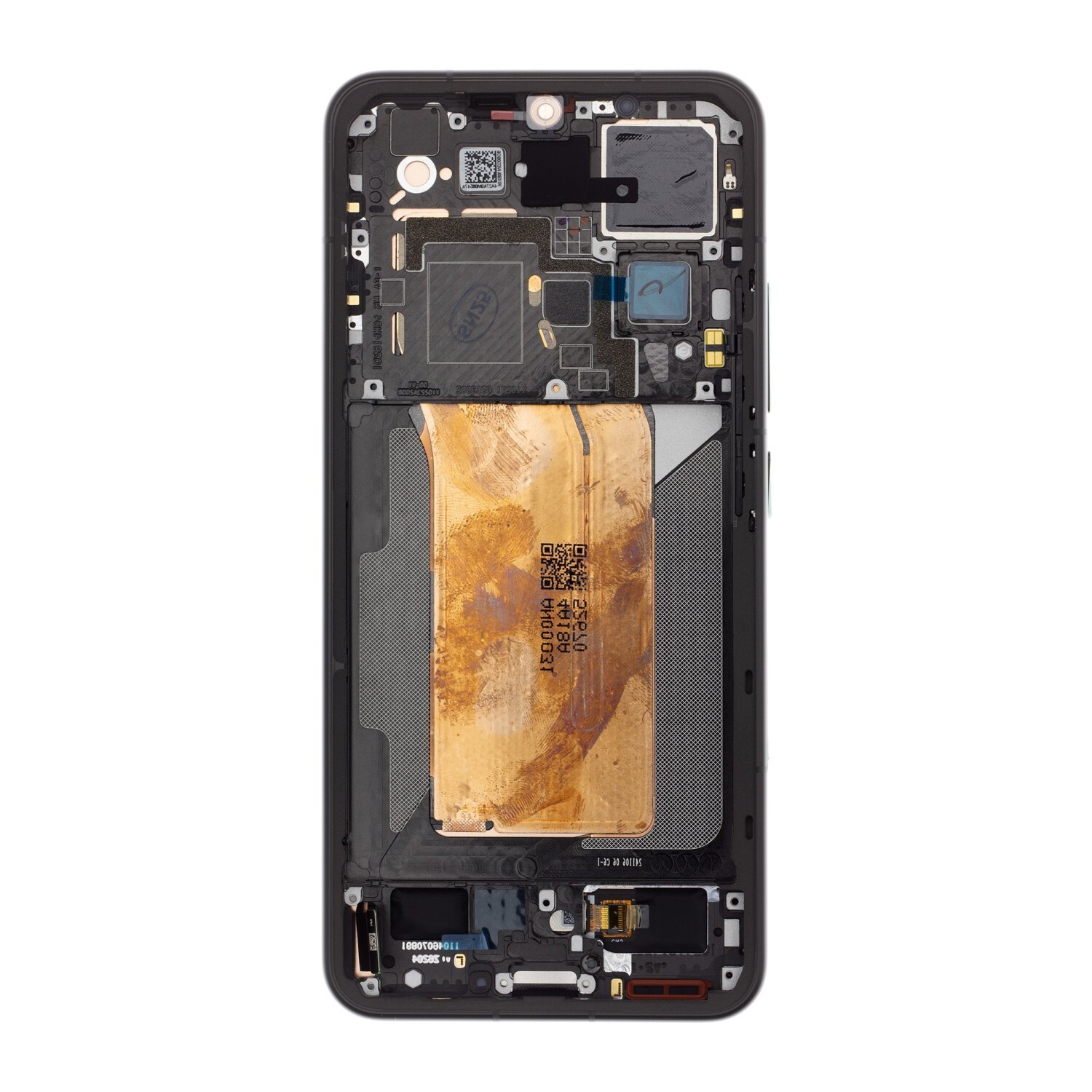 LCD display + dotyková deska + přední kryt pro Xiaomi 15 5G, black (Service Pack)