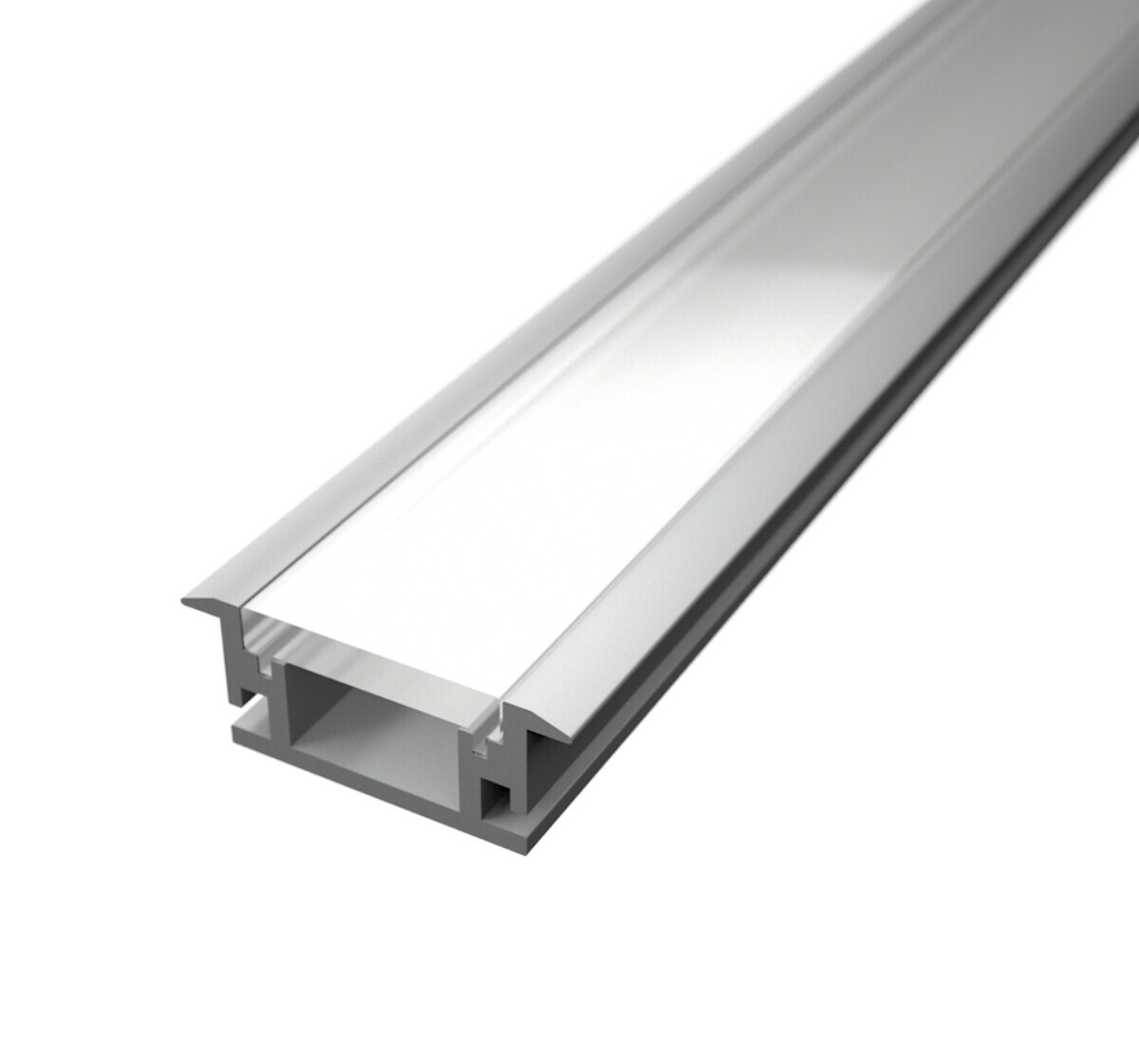 LED Solution Pochozí profil pro LED pásky V23 Vyberte variantu a délku: Profil bez difuzoru 1m LP404-1M