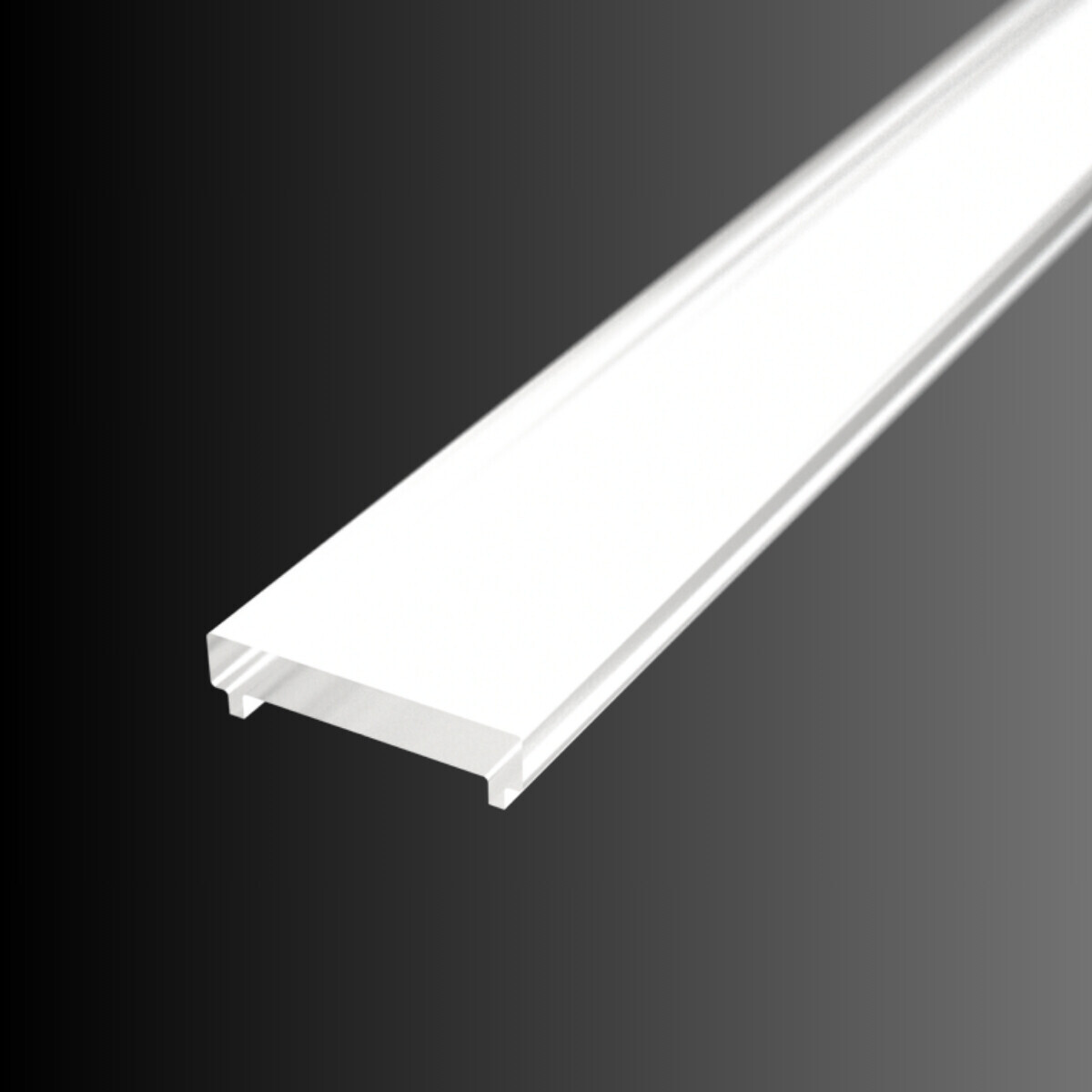 LED Solution Difuzor pro pochozí profil V23 Vyberte variantu a délku: Opálový difuzor 1m LP404-MILKC-1M