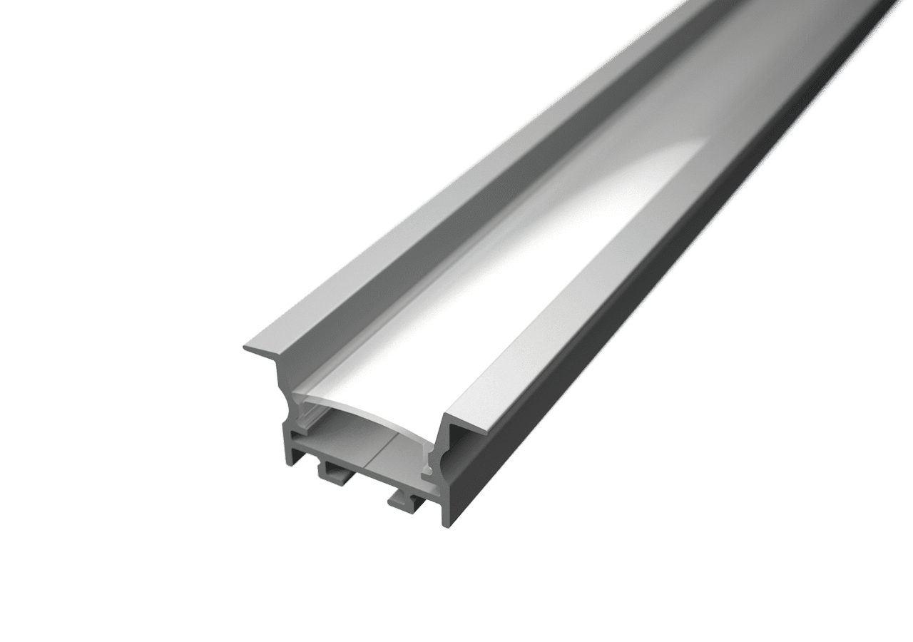 LED Solution Vestavný profil pro LED pásky V25 Vyberte variantu a délku: Profil bez difuzoru 1m LP316-1M