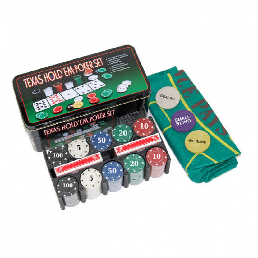 Pokerový set s 200 žetony bez krabičky