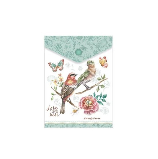 Argus Desky s drukem A6 vertikální - Butterfly garden - 1644-0410