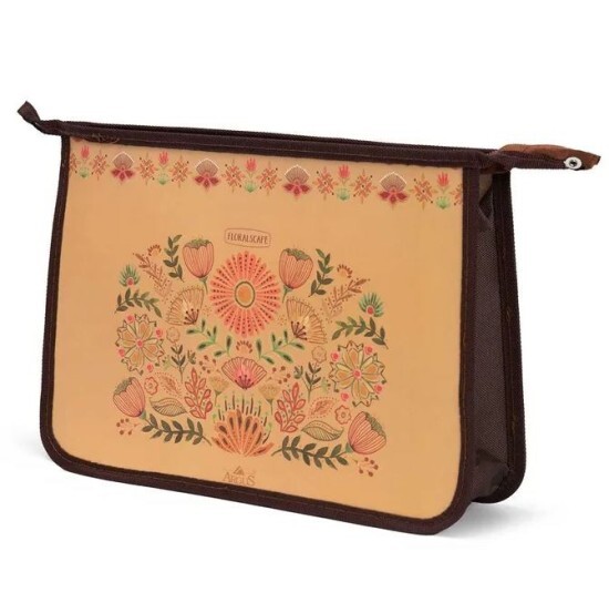 Argus Obálka se zipem A4+ - Floral scape - 1662-0389
