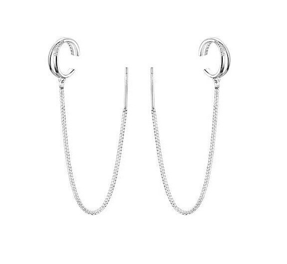 MOISS Řetízkové záušnice ze stříbra E0004290
