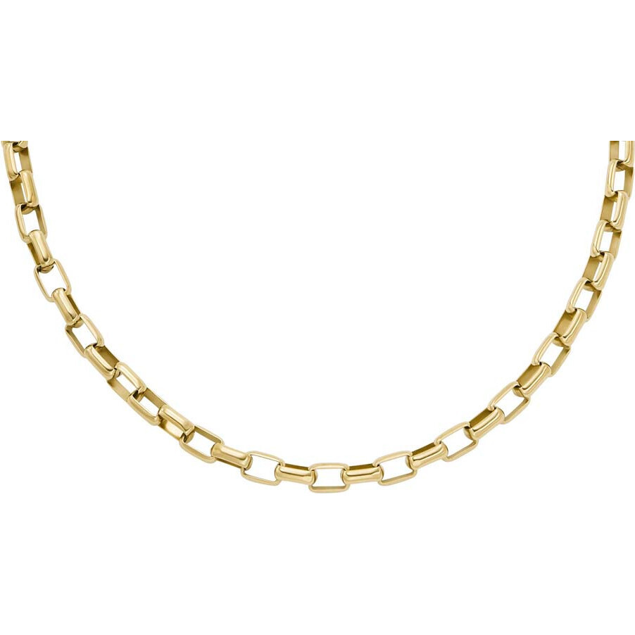 Fossil Luxusní pozlacený náhrdelník Archival Core JOF00970710