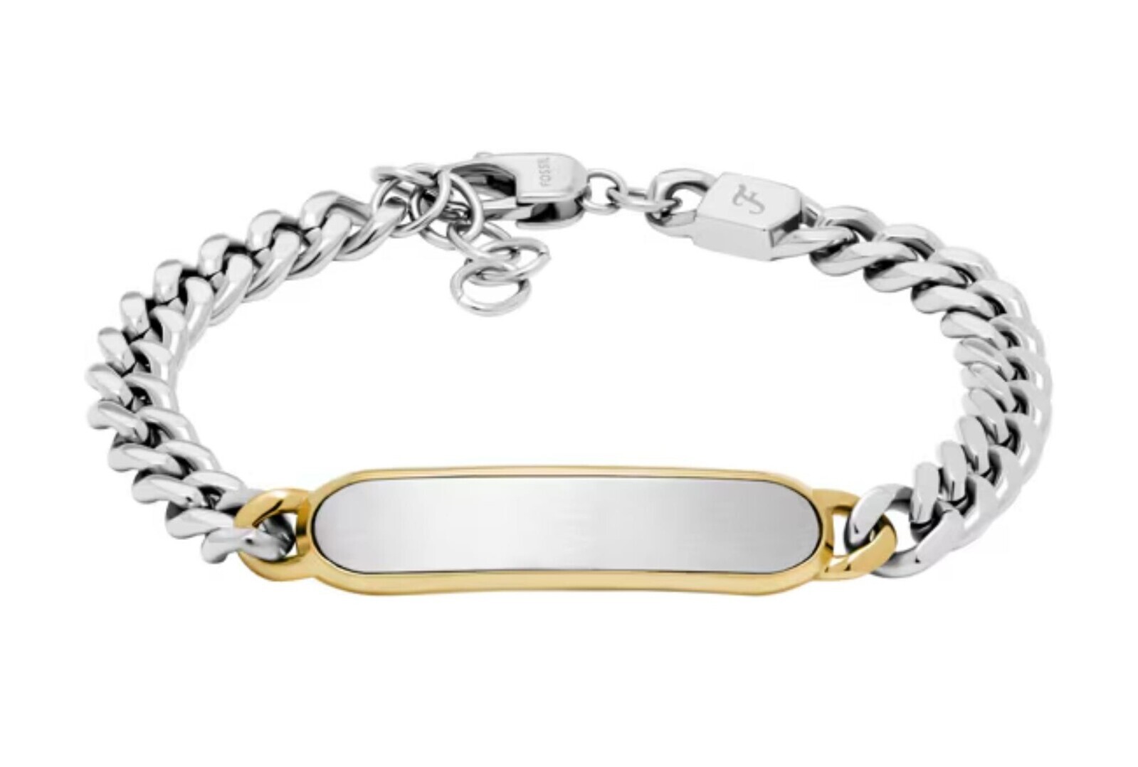 Fossil Elegantní ocelový bicolor náramek pro muže JF04851998