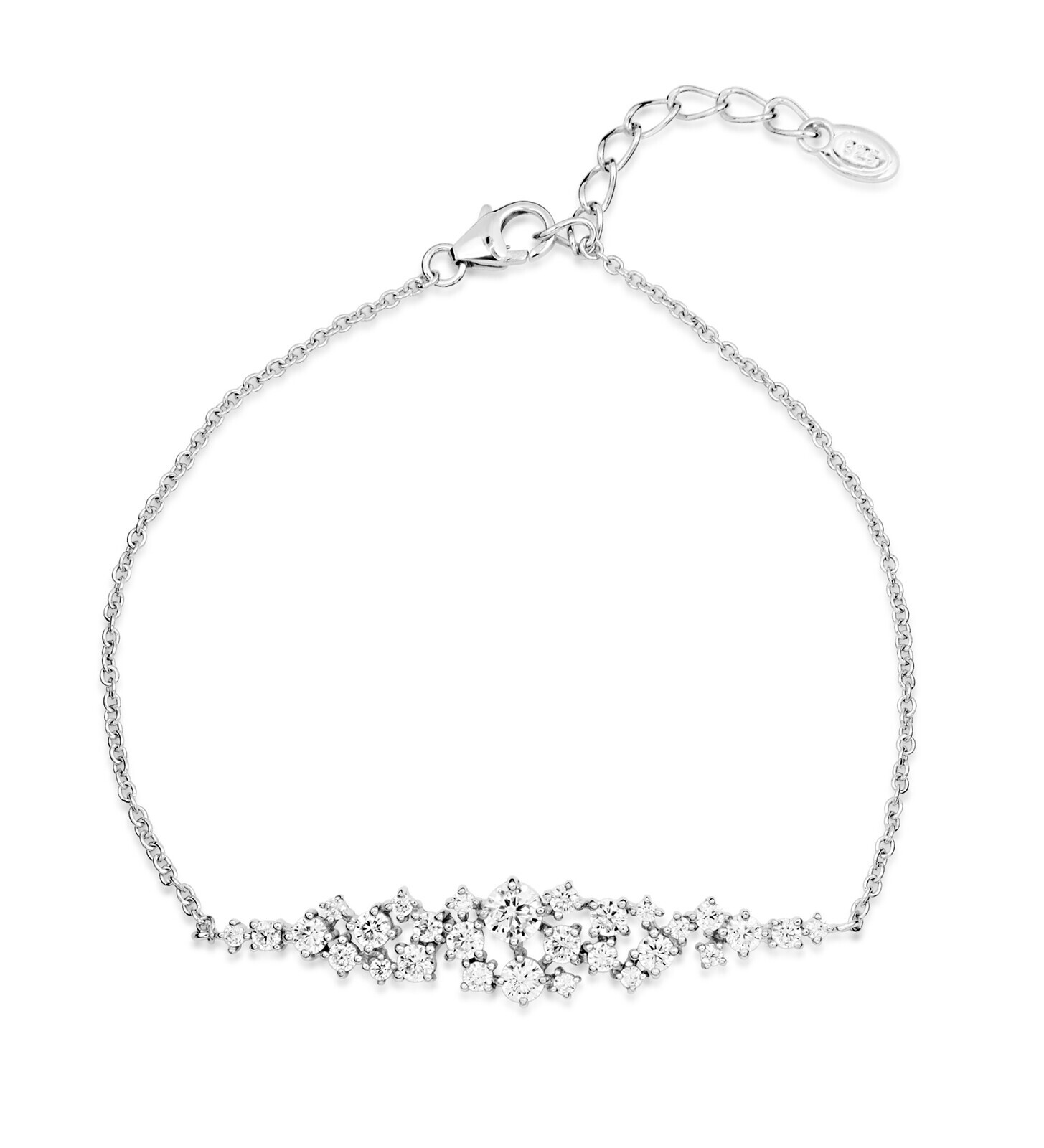 Silver Cat Luxusní stříbrný náramek s kubickými zirkony Classics SC615