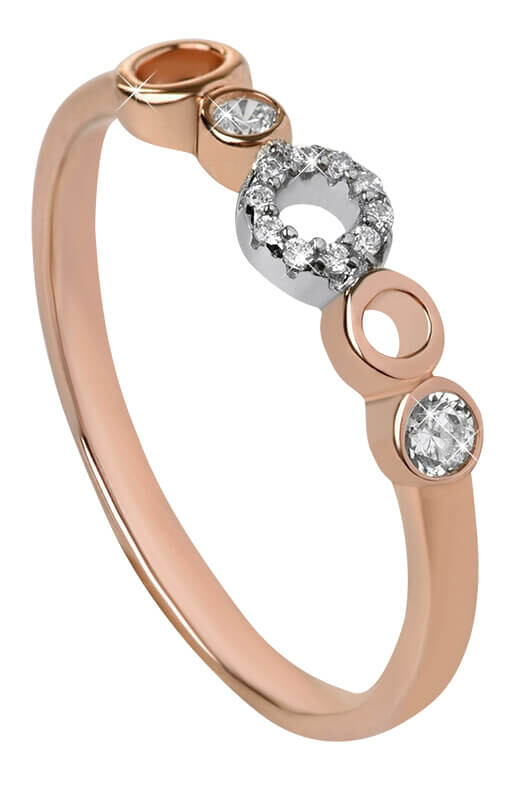 Silver Cat Bicolor dámský prsten se zirkony Bicolor SC345 58 mm