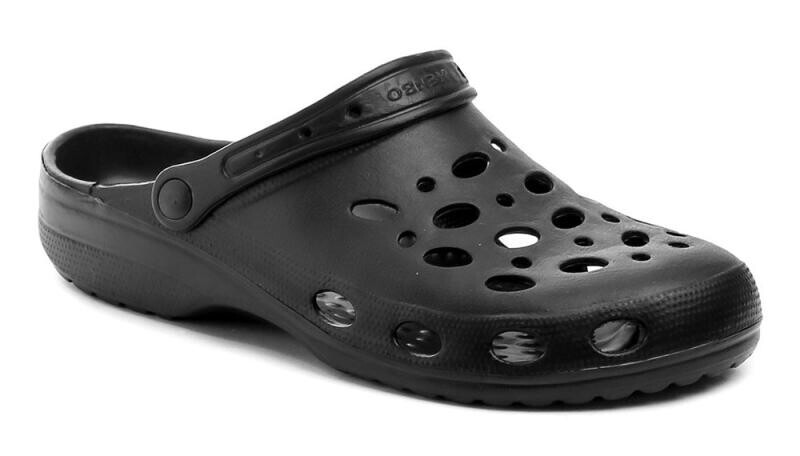 Kenbo 1901-M černé pánské nadměrné nazouváky