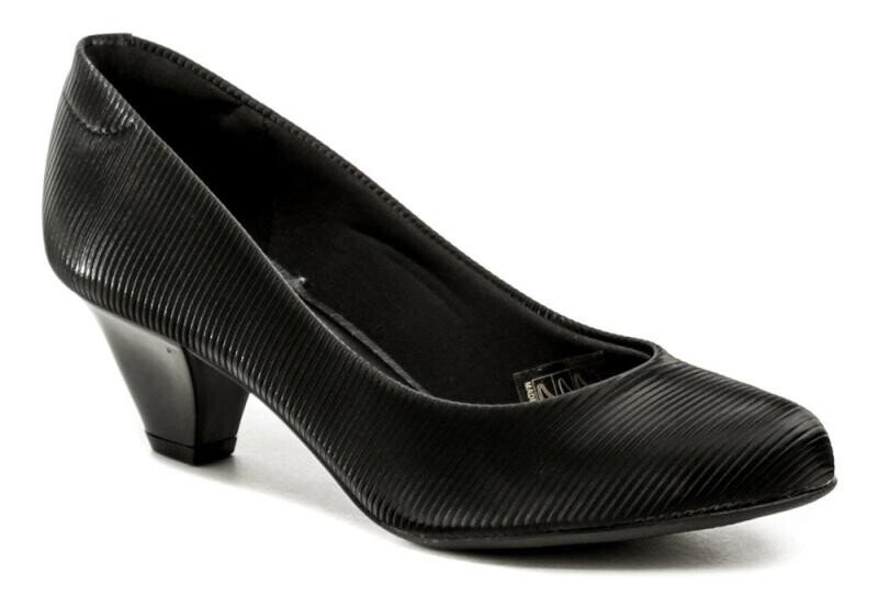 Vizzano Modare 7005-600 černé dámské lodičky na podpatku
