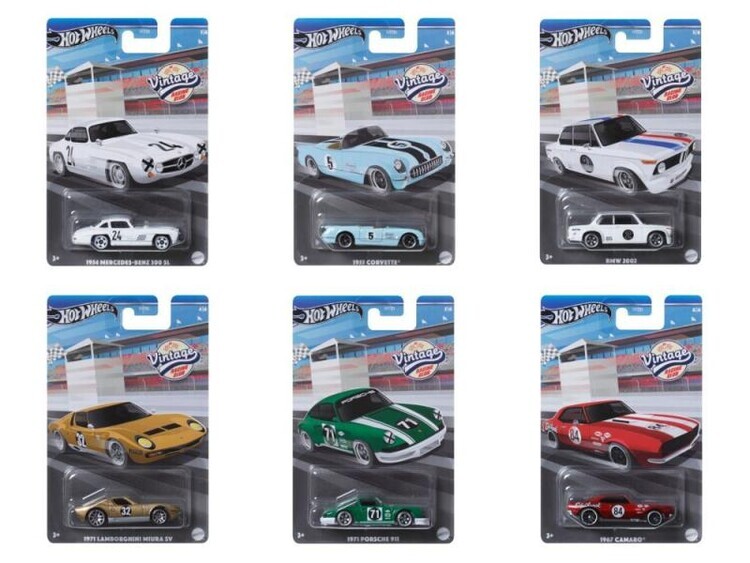 MPK Toys Hot Wheels - Themed Car - Vintage Die-Cast