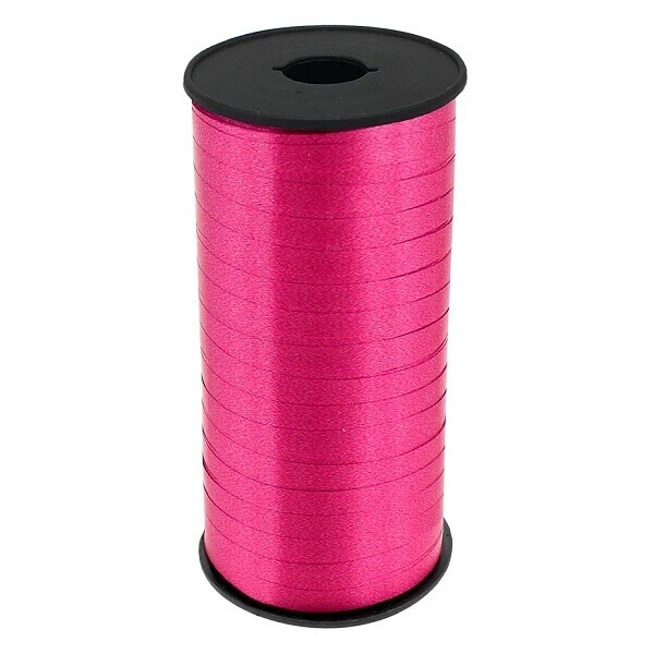 Stuha vázací tmavě růžová 92 m