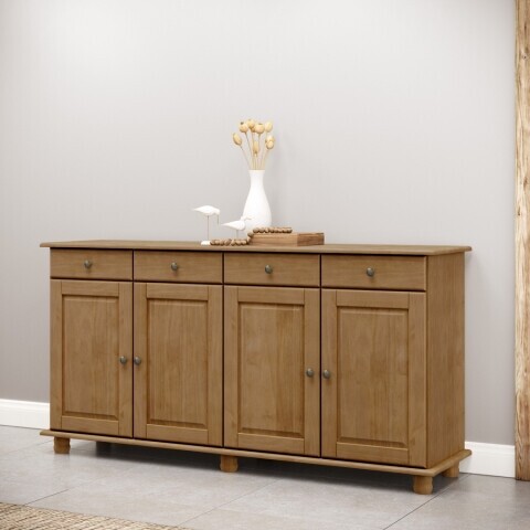 Příborník 4 dveře + 4 zásuvky RUBI dub 8929D Idea