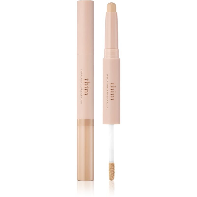 thim Skin Cover Concealer Duo krycí korektor pro redukci nedokonalostí oboustranný odstín 03 Sand 6.3 g