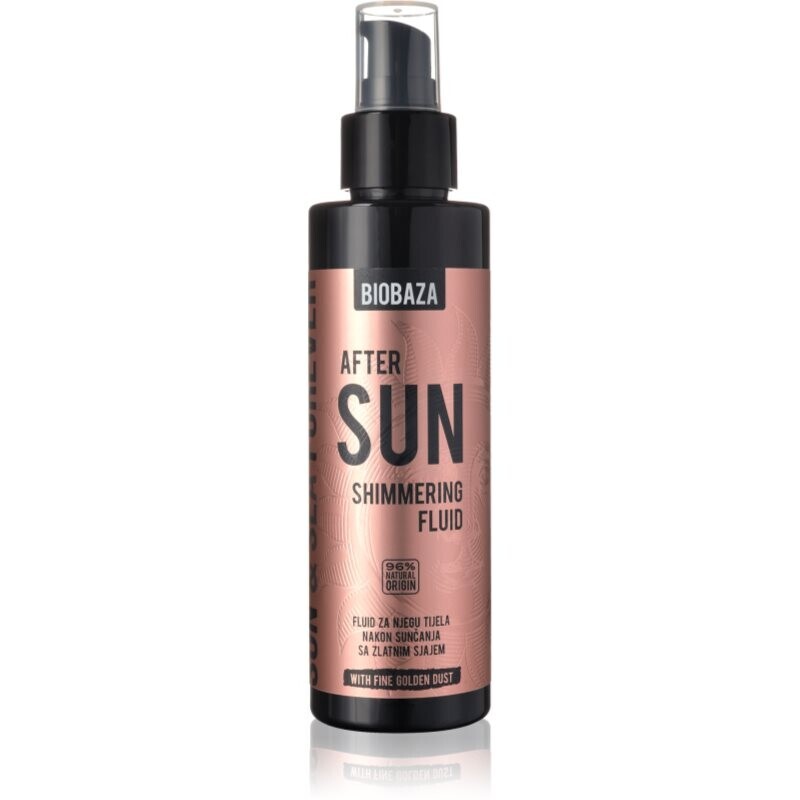 BIOBAZA After Sun fluid po opalování se třpytkami 150 ml