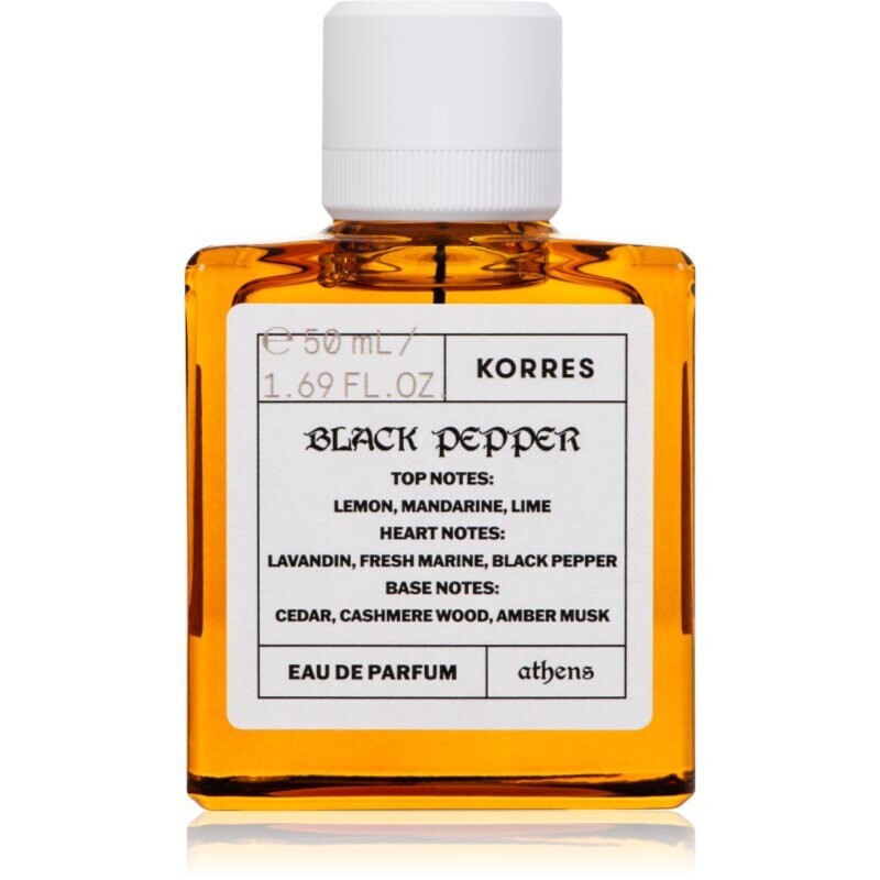 Korres Black Pepper parfémovaná voda pro muže 50 ml