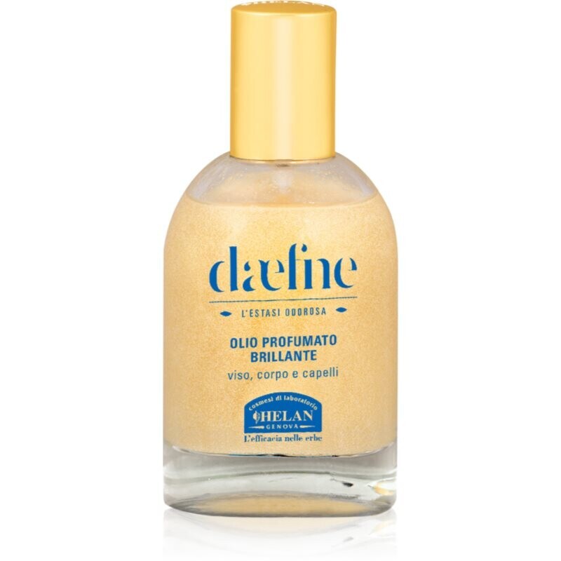 Helan Daefne multifunkční suchý olej se třpytkami na obličej, tělo a vlasy 50 ml