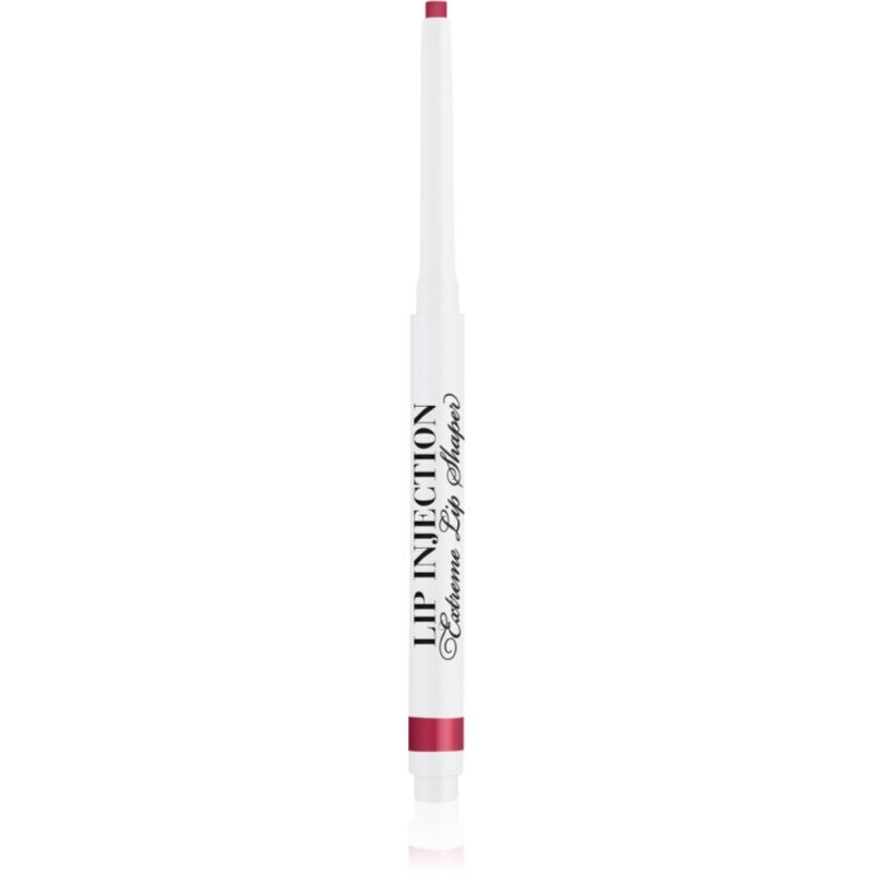 Too Faced Lip Injection Extreme Lip Shaper konturovací tužka na rty pro dlouhotrvající objem odstín Voted Most Popular 0.38 g