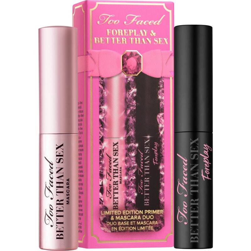 Too Faced Foreplay + Better Than Sex Mini Duo dárková sada na oči