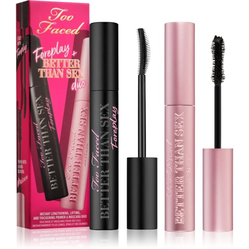 Too Faced Foreplay + Better Than Sex Duo dárková sada na oči