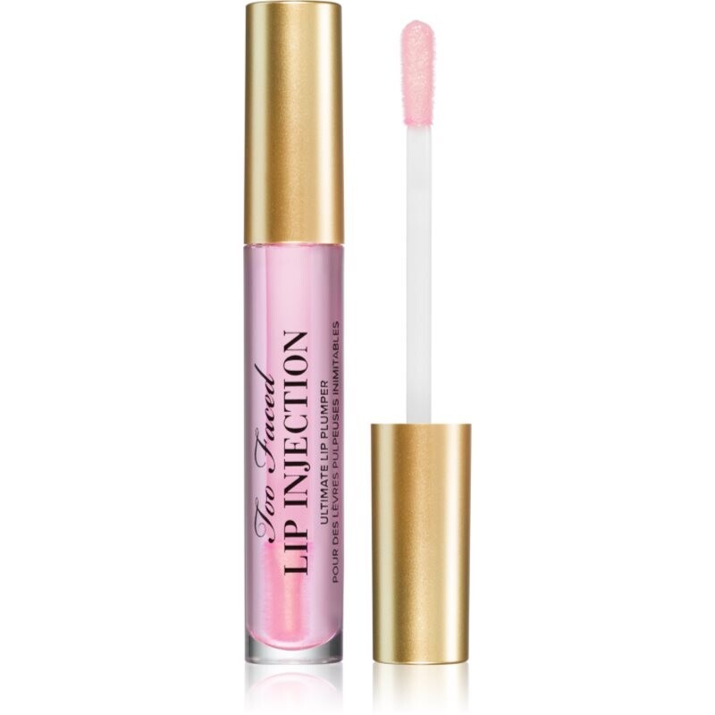 Too Faced Lip Injection Plumping Lip Gloss dlouhotrvající lesk na rty pro objem rtů odstín Pink 4 g